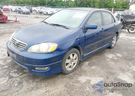 2007 Toyota Corolla S z USA, uszkodzony, nr VIN 2T1BR32E97C764552